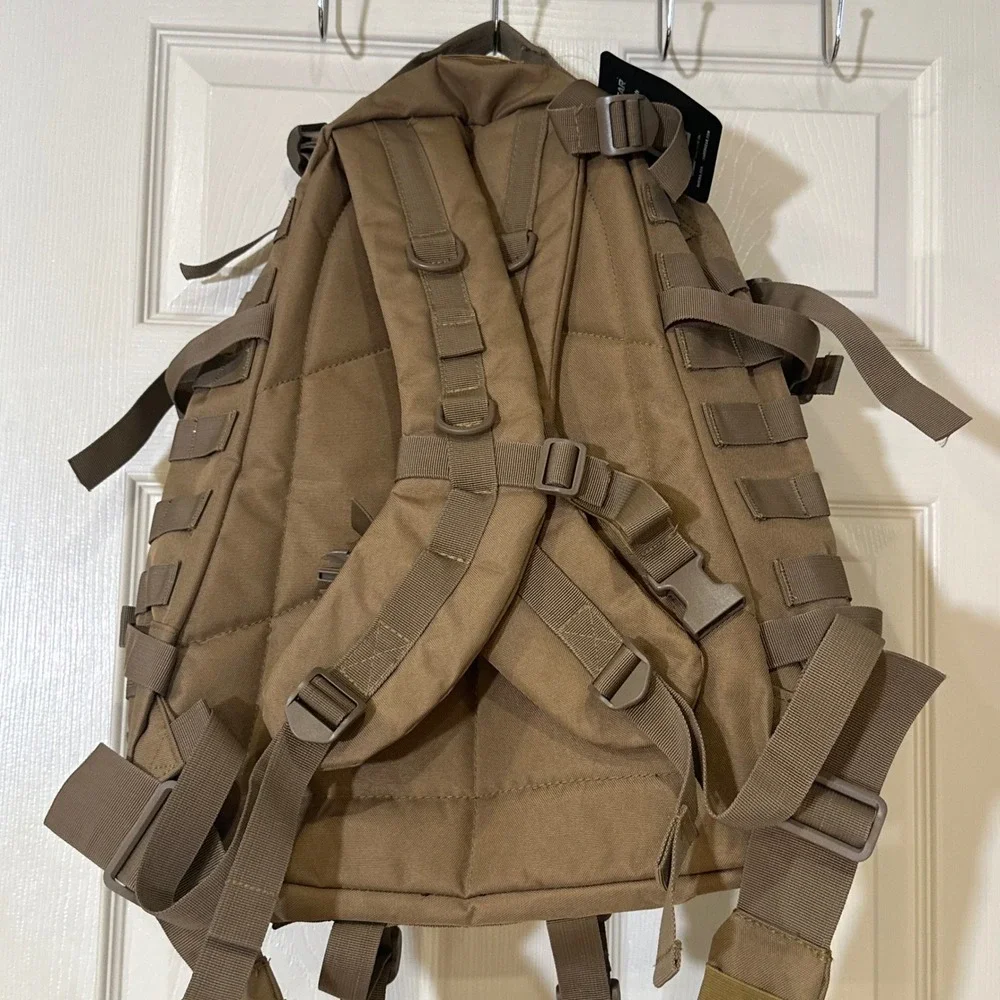 Loaded Gear GX-200 Tactical Backpack Dark Earth Brown MOLLE Military Rucksack